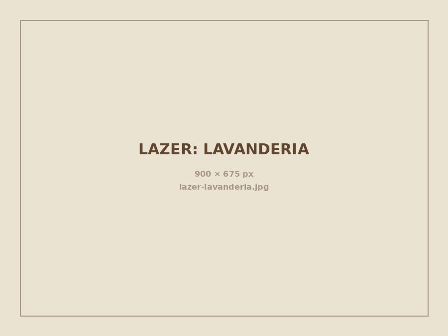 Lavanderia – perspectiva ilustrada do [NOME DO EMPREENDIMENTO]