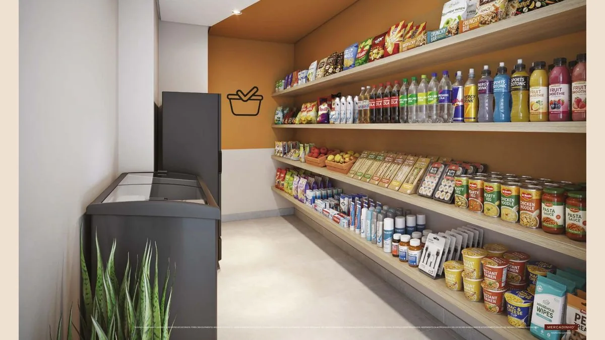 Mercadinho – perspectiva ilustrada do WL Boa Vista